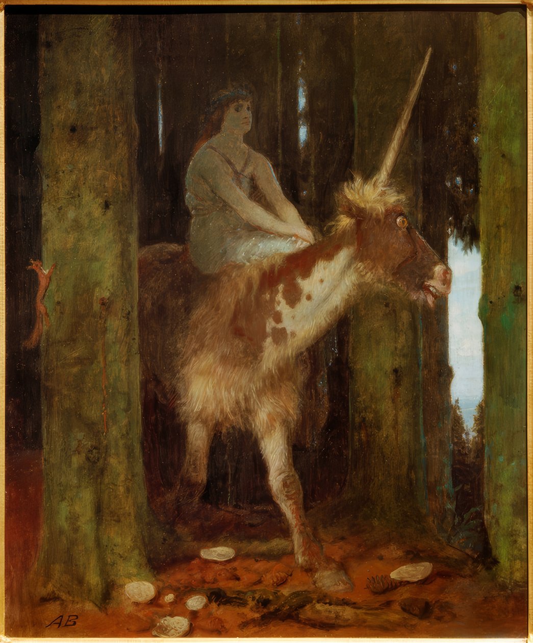Az erdő csendje alkotó: Arnold Böcklin