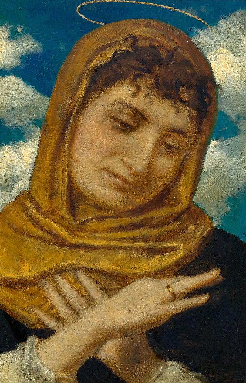 Szent Katalin, 1880. alkotó: Arnold Böcklin