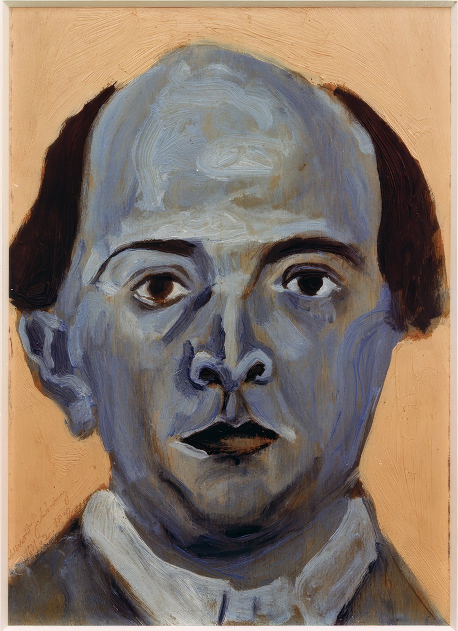 Kék önarckép alkotó: Arnold Schönberg