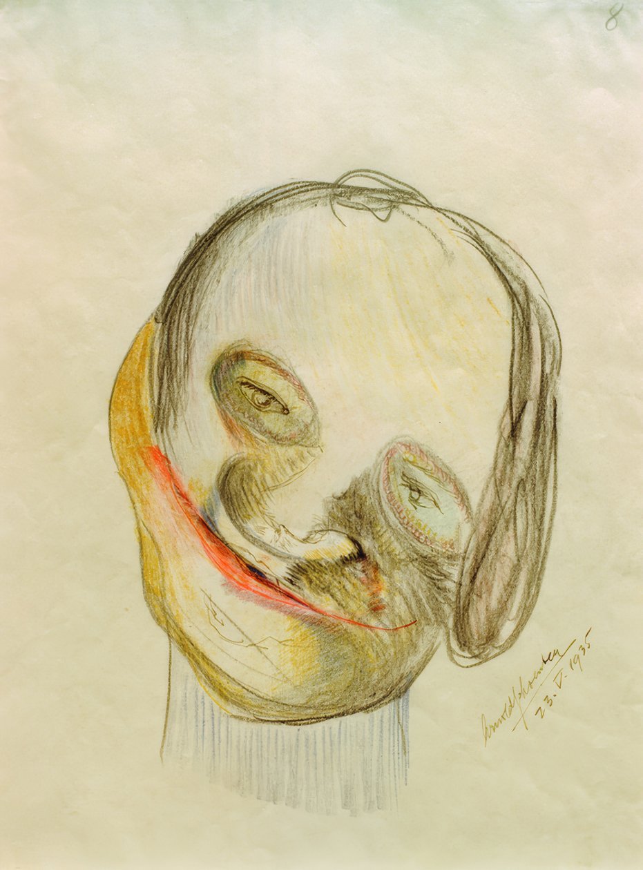 Karikatúra 8 alkotó: Arnold Schönberg