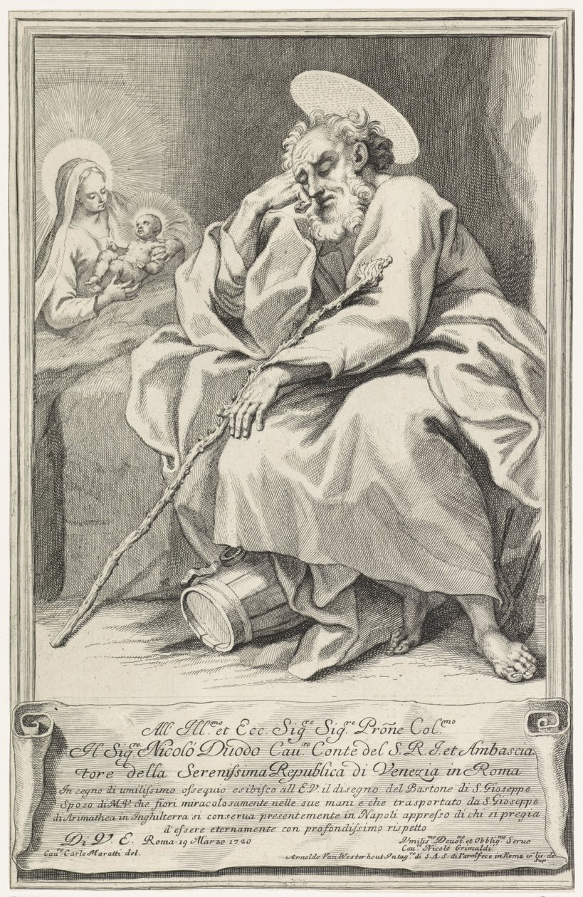 Alvó József alkotó: Arnold van Westerhout