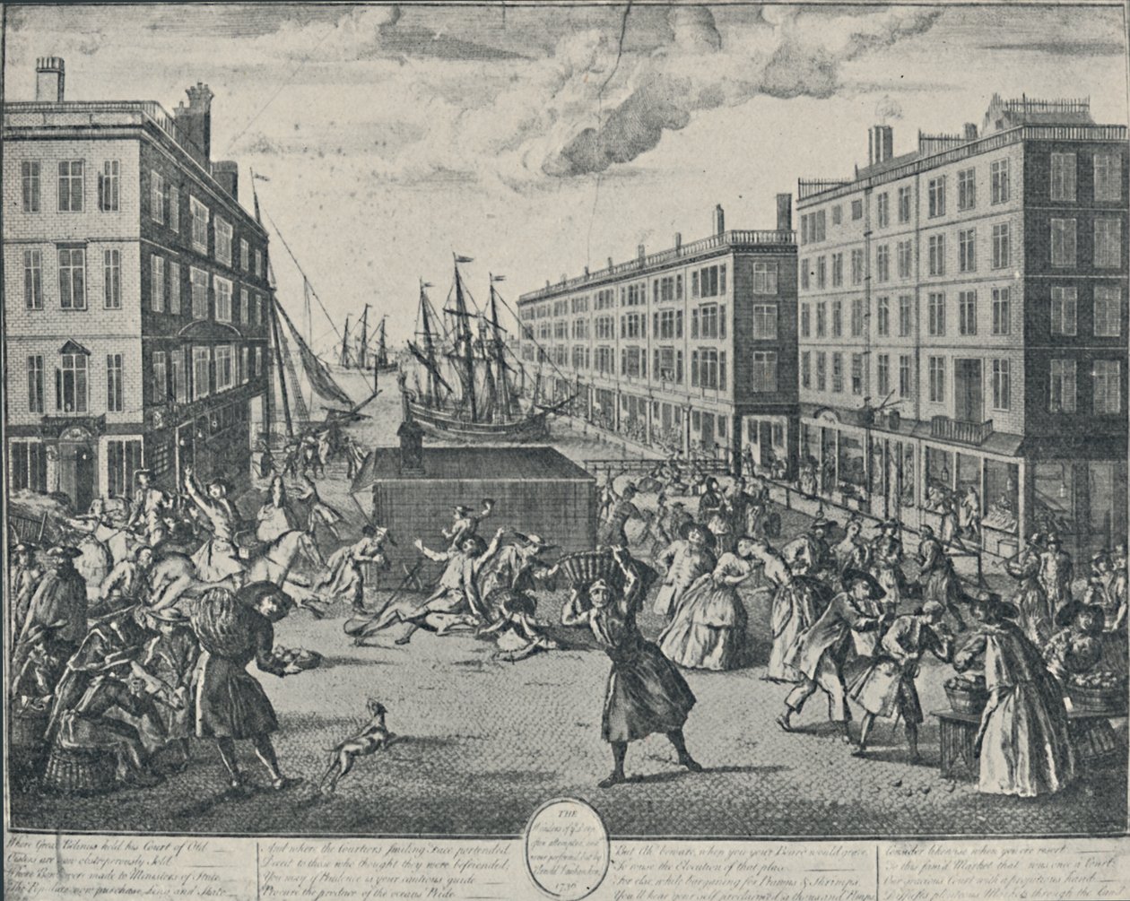 „Billingsgate humora, 1736”, 1920 alkotó: Arnoldus van Haecken