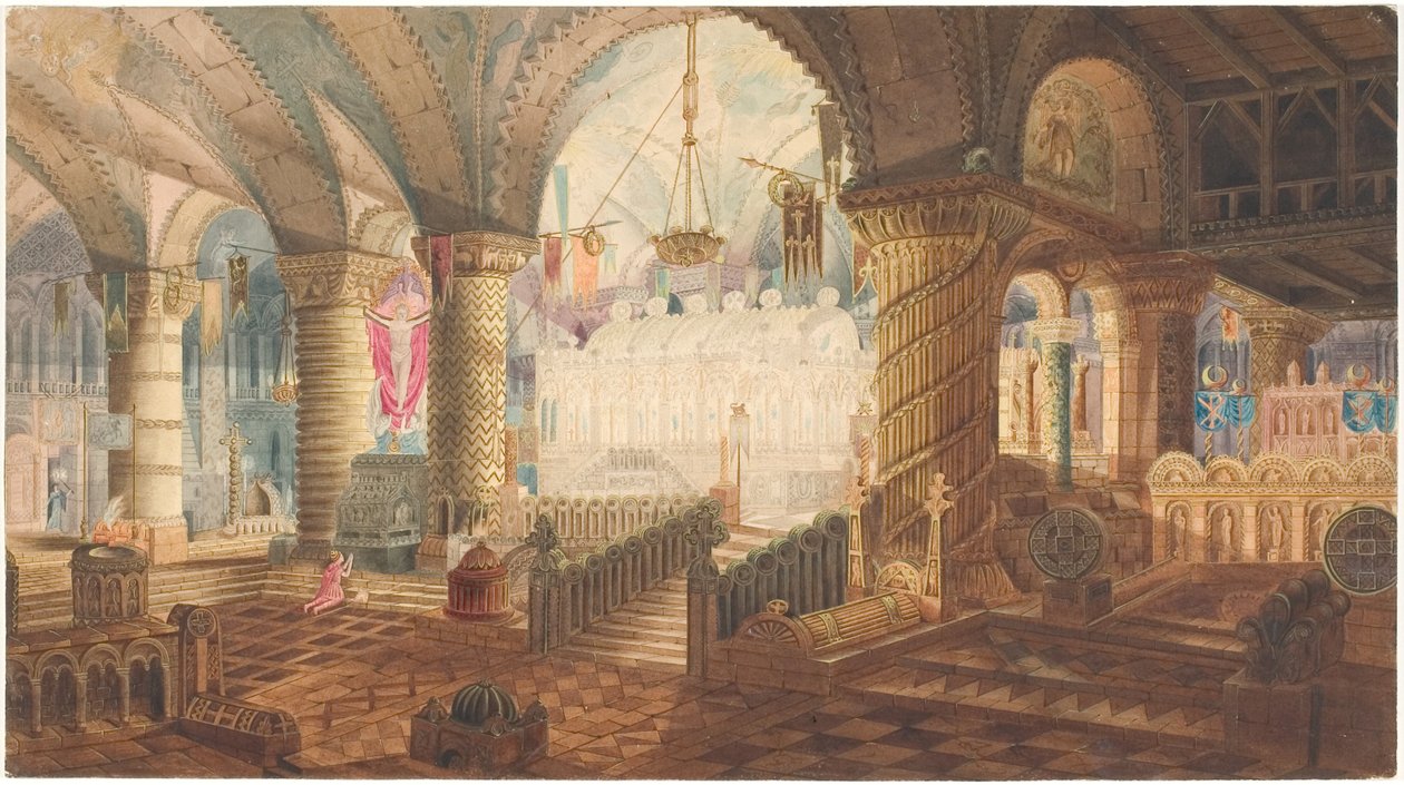 Templombelső alkotó: Aron Wallick