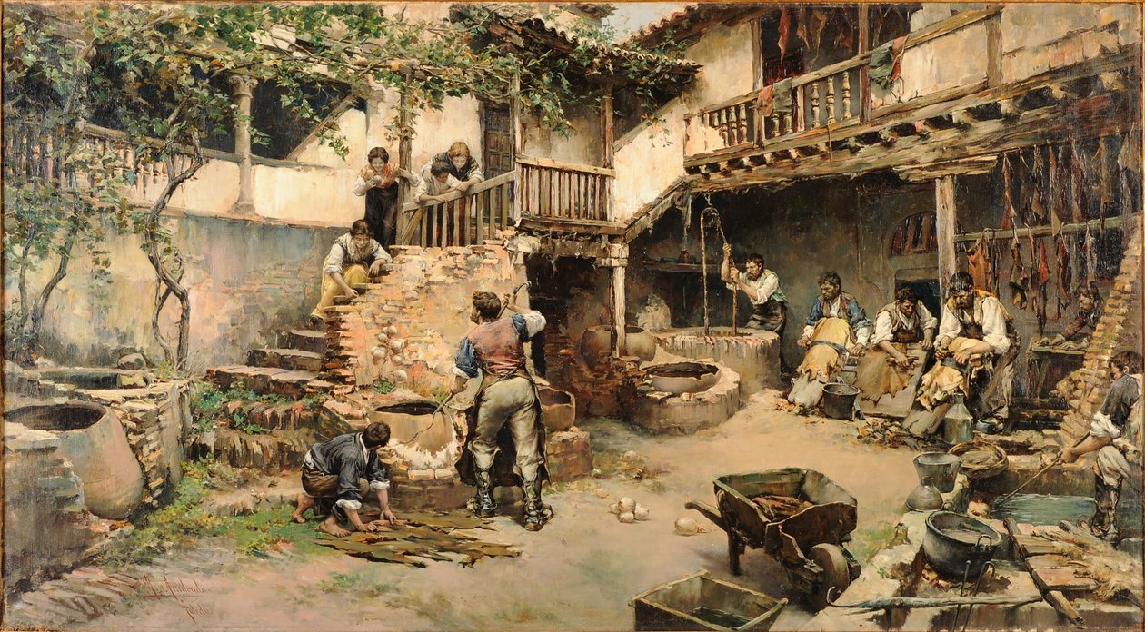 Tanners Workshop - Tanners Workshop of Ubide alkotó: Arredondo y Calmache
