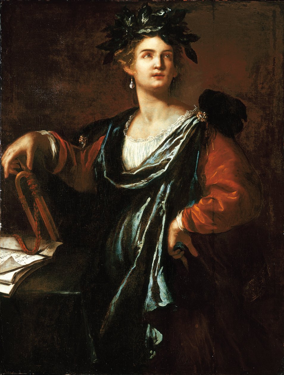 Clio: A történelem múzsája, 1632 alkotó: Artemisia Gentileschi