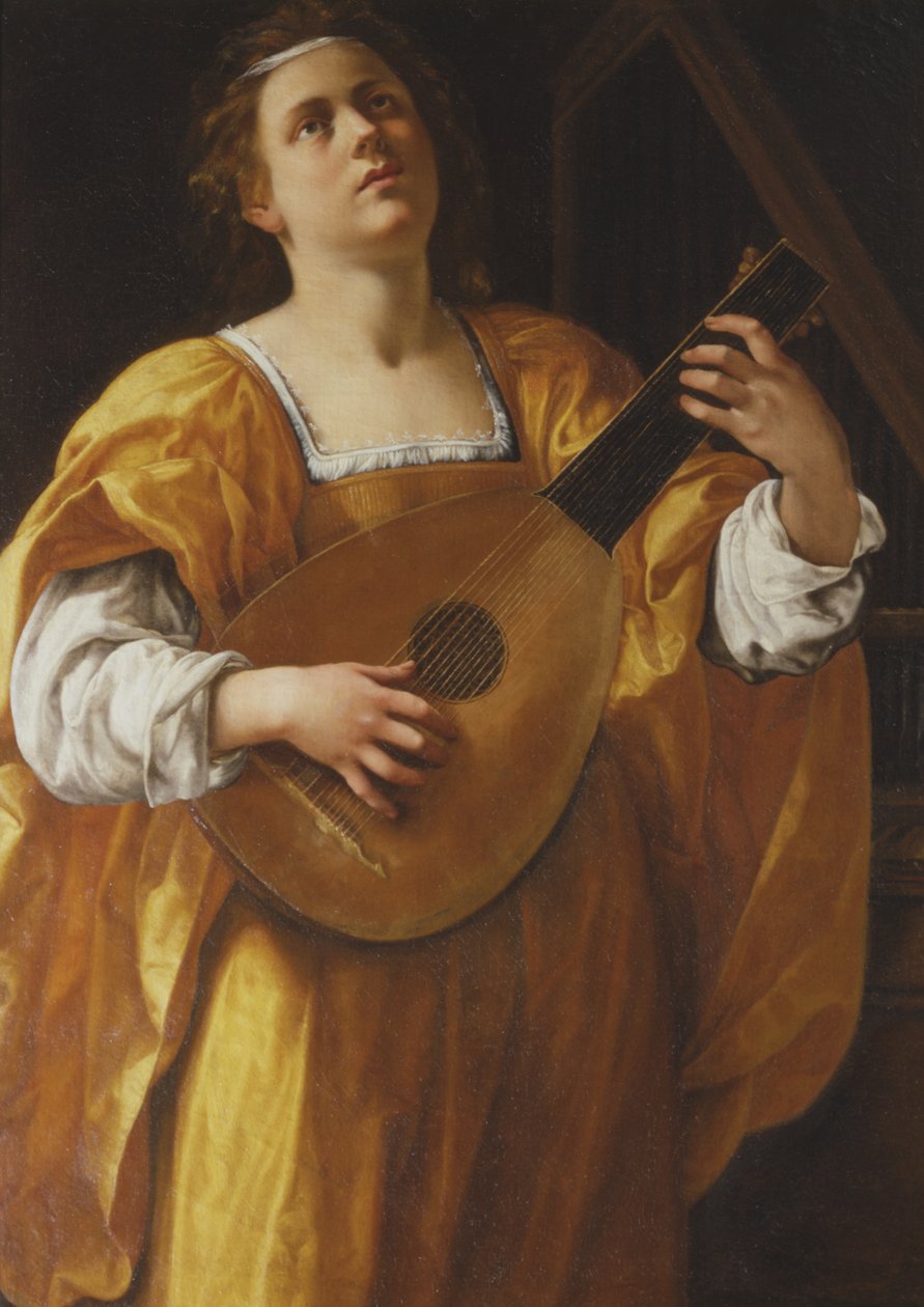 Szent Cecília alkotó: Artemisia Gentileschi