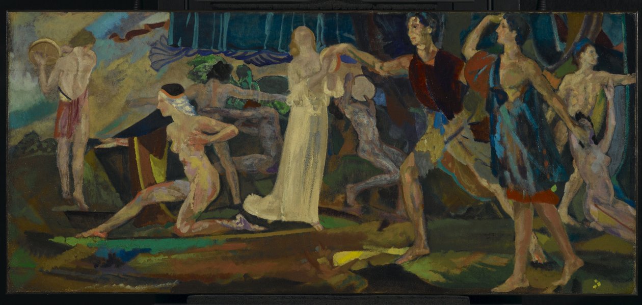 A sebesültek frissessége alkotó: Arthur Bowen Davies