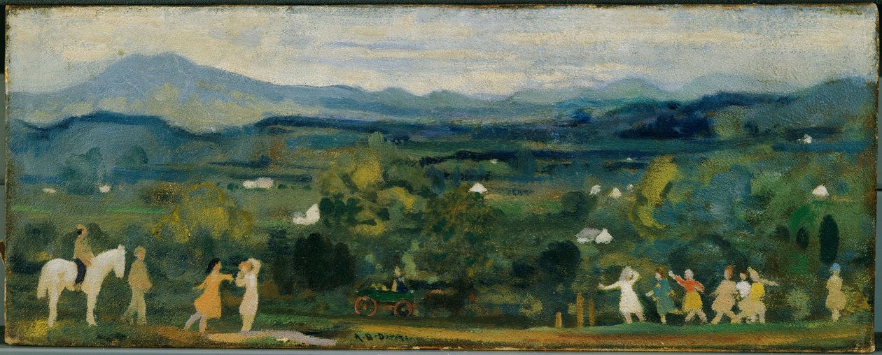 A zöld születése alkotó: Arthur Bowen Davies