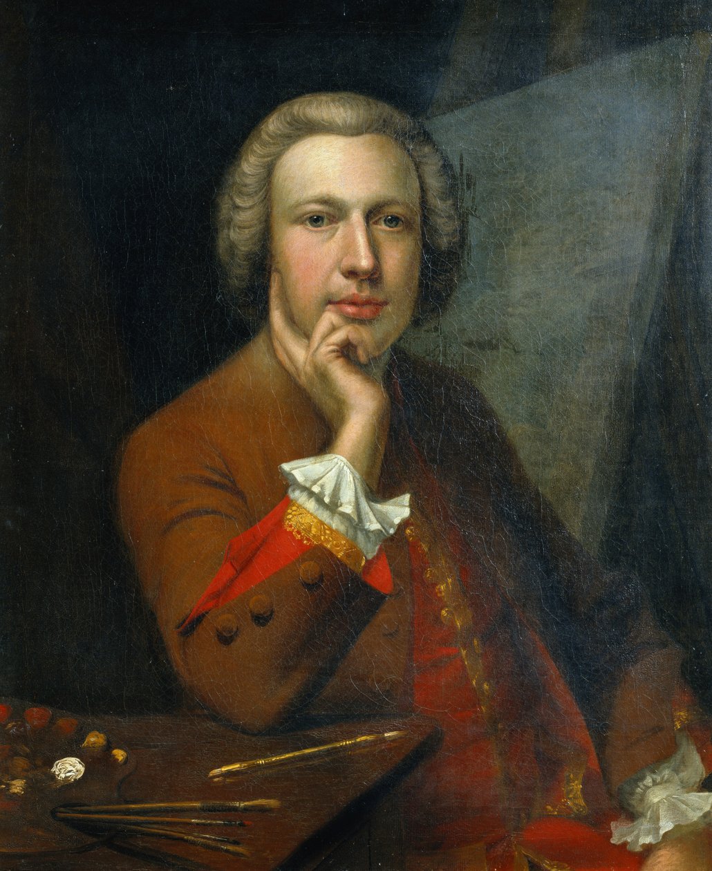 Önarckép, 1742 alkotó: Arthur Devis