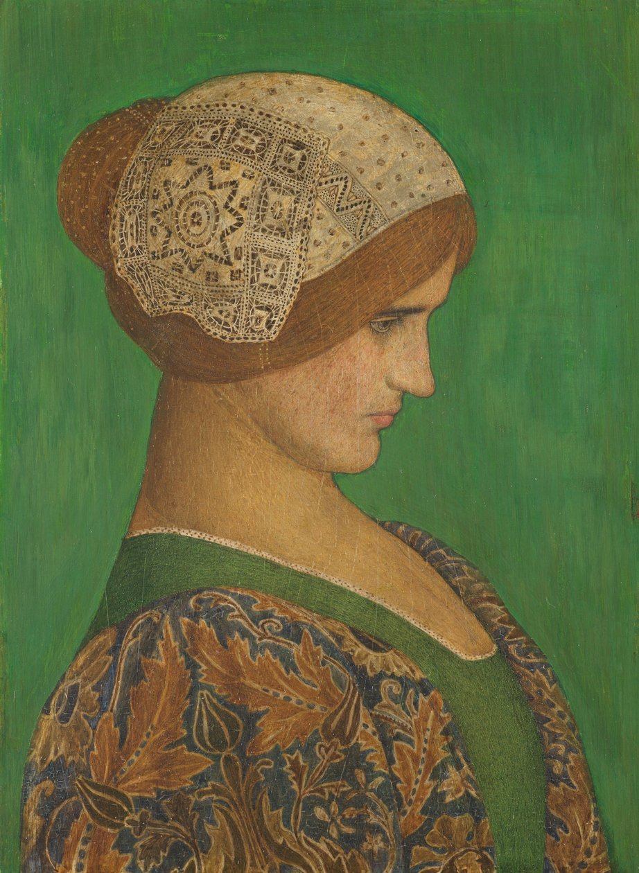 Georgie, 1898 (tempera a panelen) alkotó: Arthur Joseph Gaskin