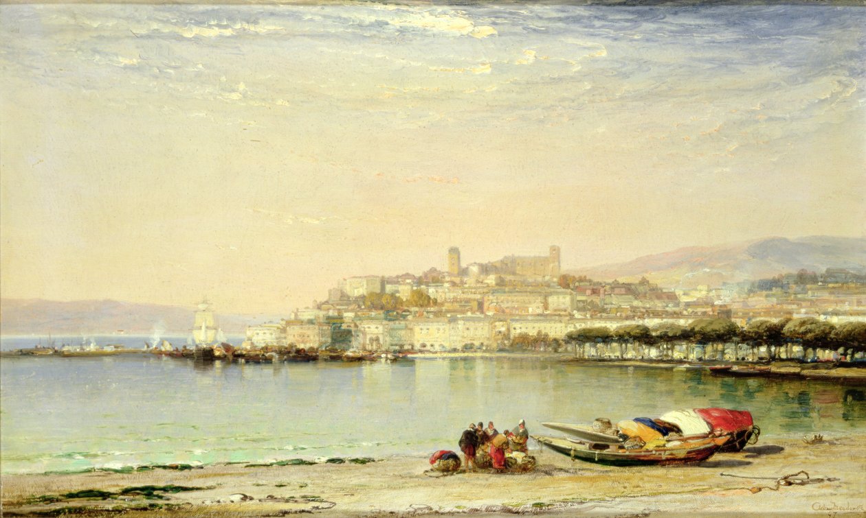 Cannes, 1897 alkotó: Arthur Joseph Meadows