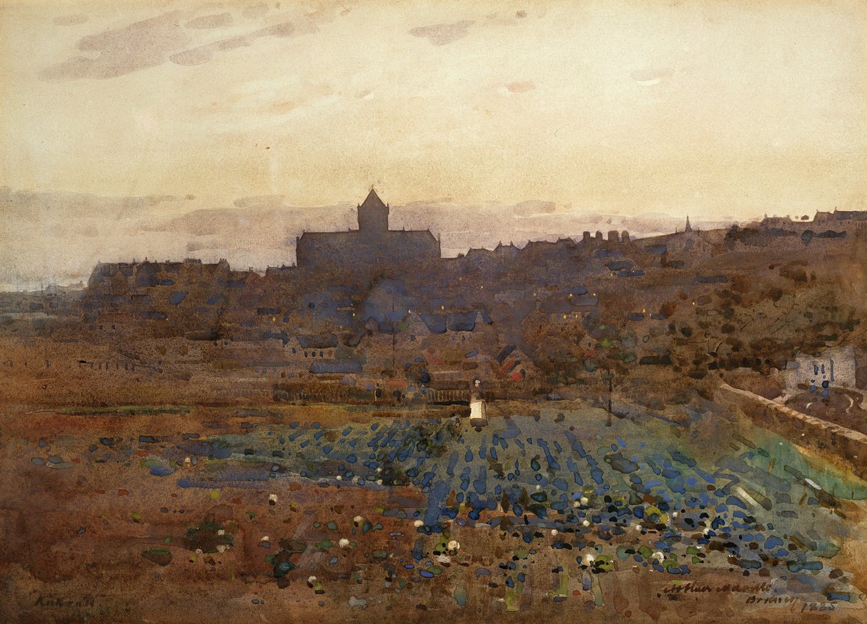 Kirkwall, Orkney, 1885 alkotó: Arthur Melville