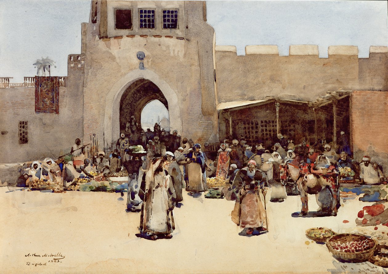 Az északi kapu, Bagdad alkotó: Arthur Melville