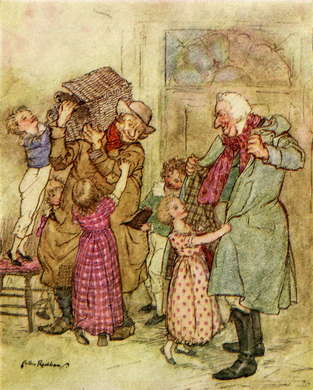 Charles Dickens: Karácsonyi ének alkotó: Arthur Rackham