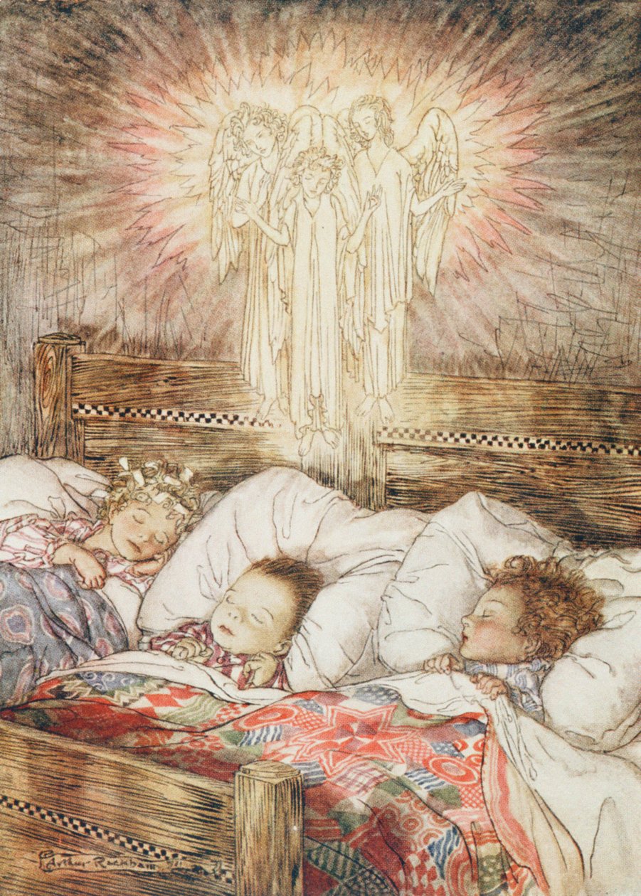 Karácsonyi illusztrációk, Clement Clarke Moore „The Night Before Christmas” című művéből, 1931 alkotó: Arthur Rackham