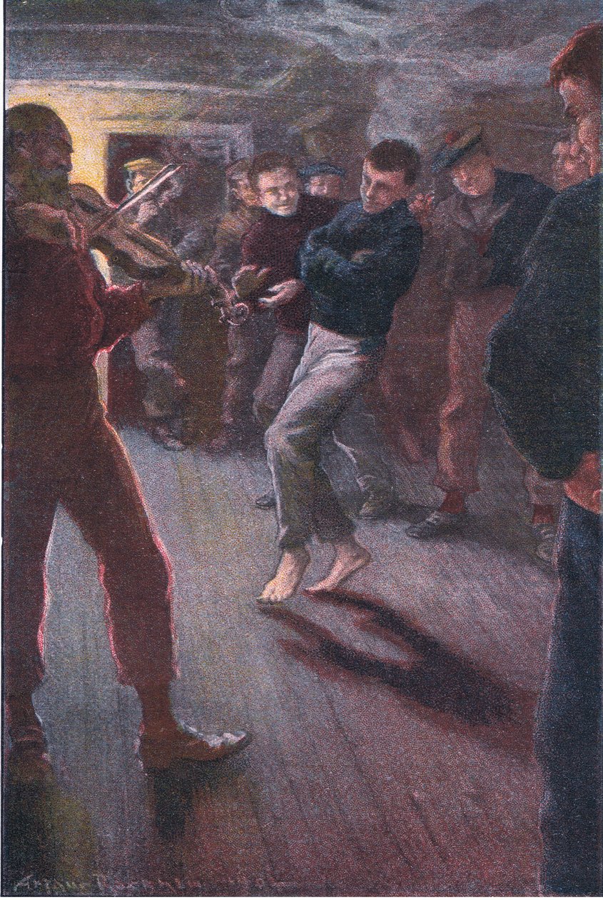 A fiú táncolhatta a halász dzsigjét alkotó: Arthur Rackham