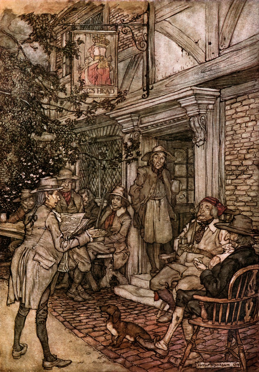 Washington Irving rövid alkotó: Arthur Rackham