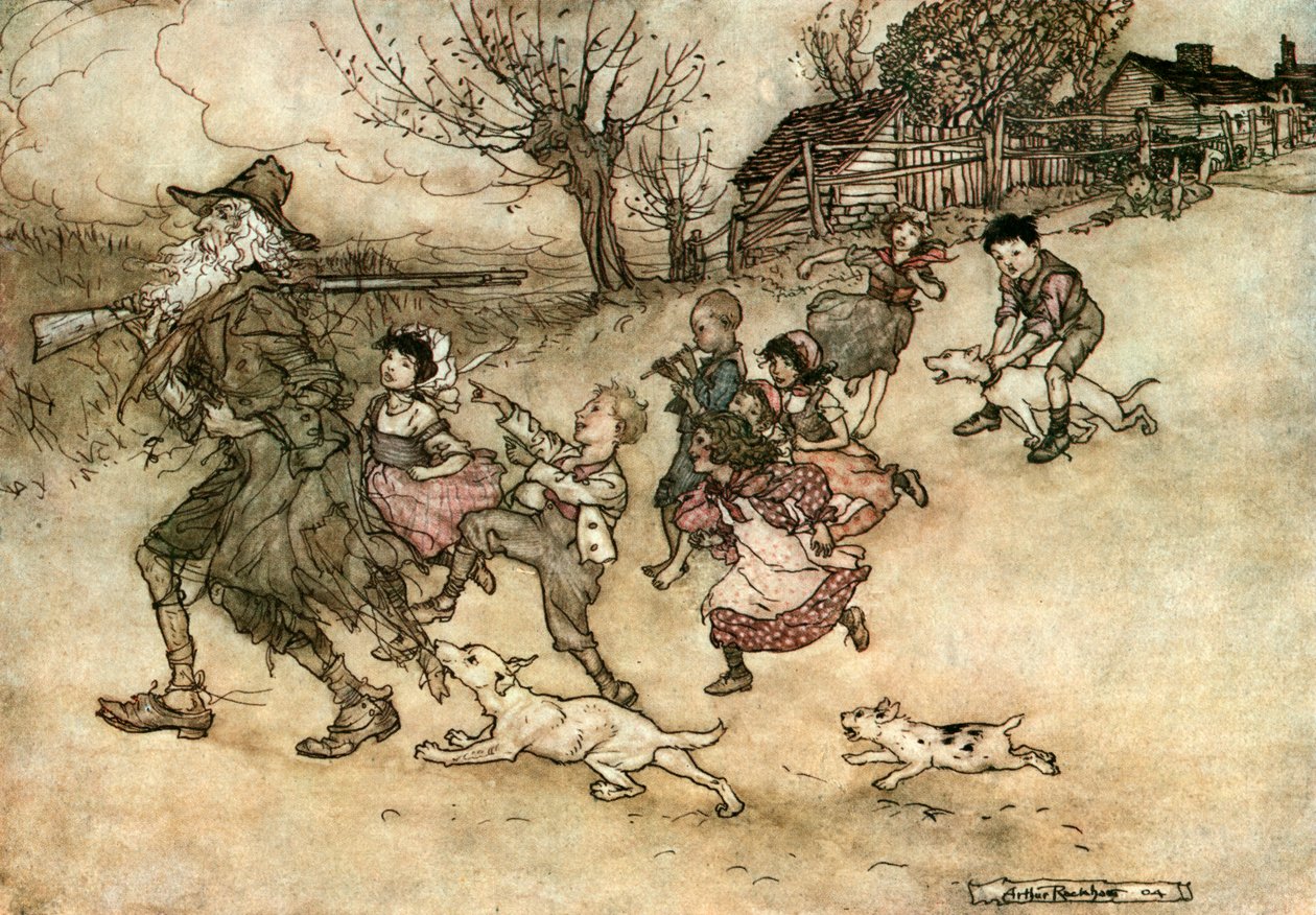Washington Irving rövid alkotó: Arthur Rackham
