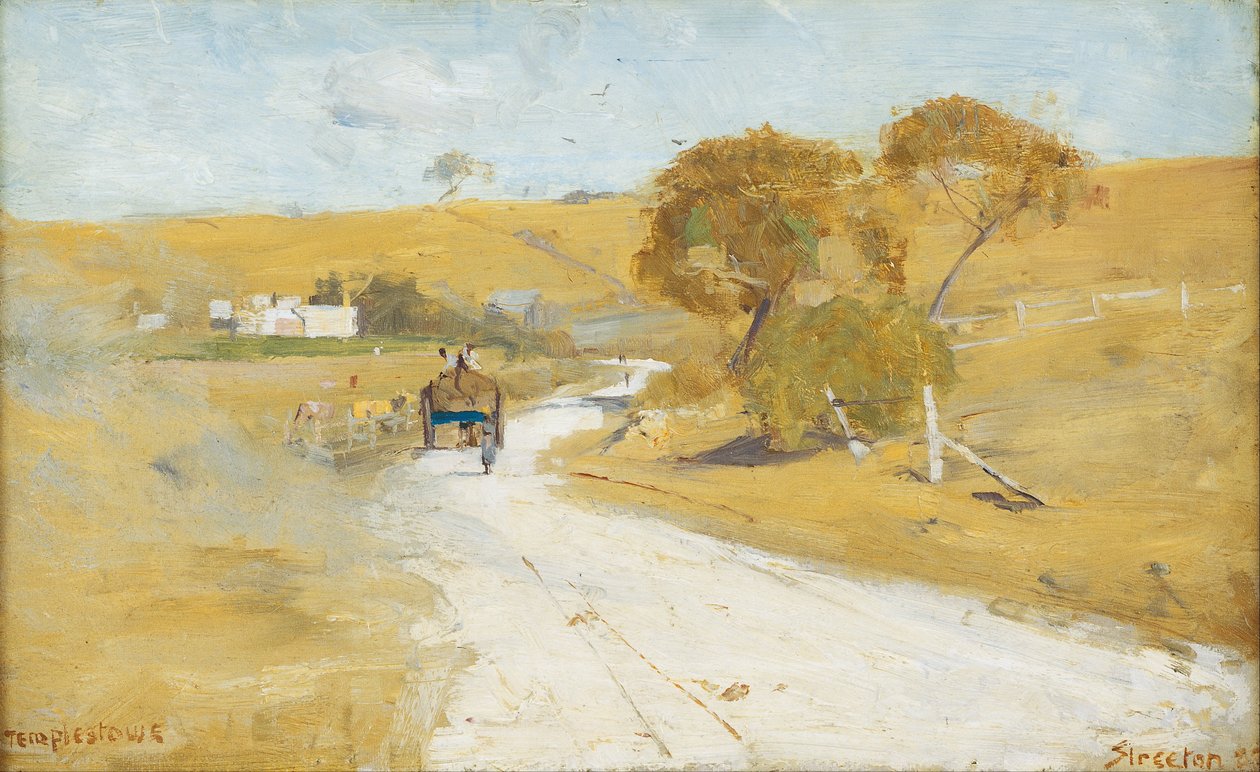 A Templestowe -ban alkotó: Arthur Streeton