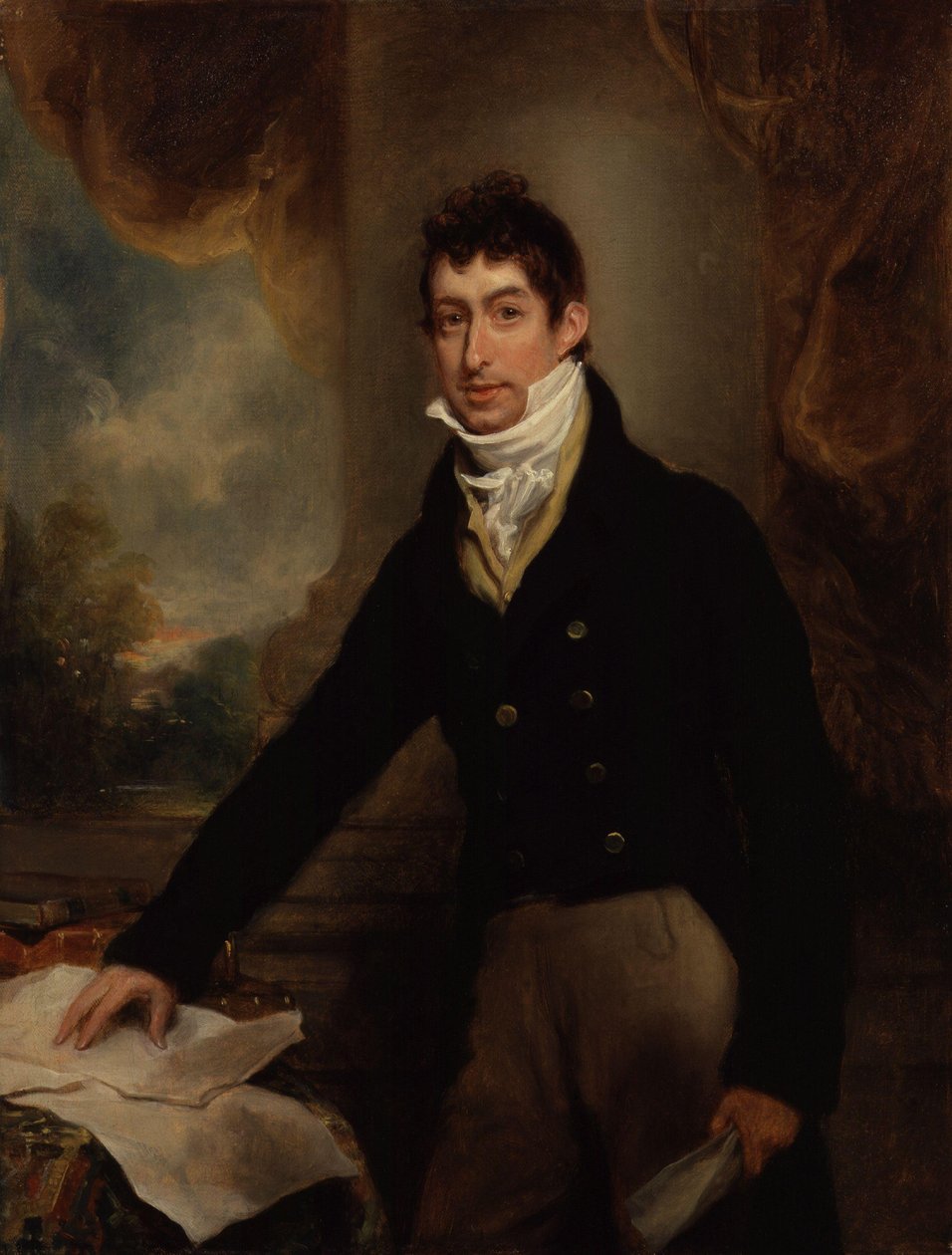 Gwyllym Lloyd Wardle alkotó: Arthur Devis