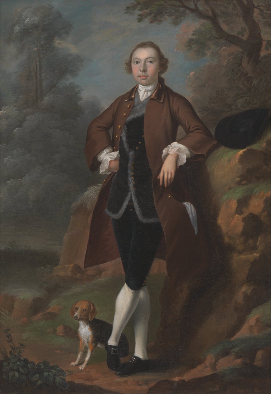 William Farington, Shawe Hall, Lancashire alkotó: Arthur Devis