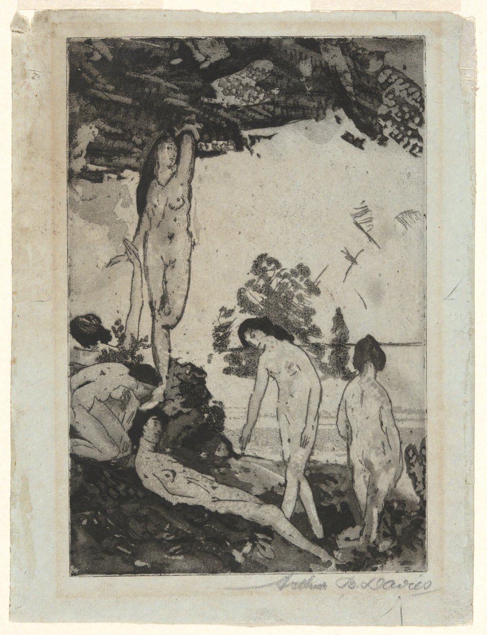 A tengernél alkotó: Arthur B. Davies