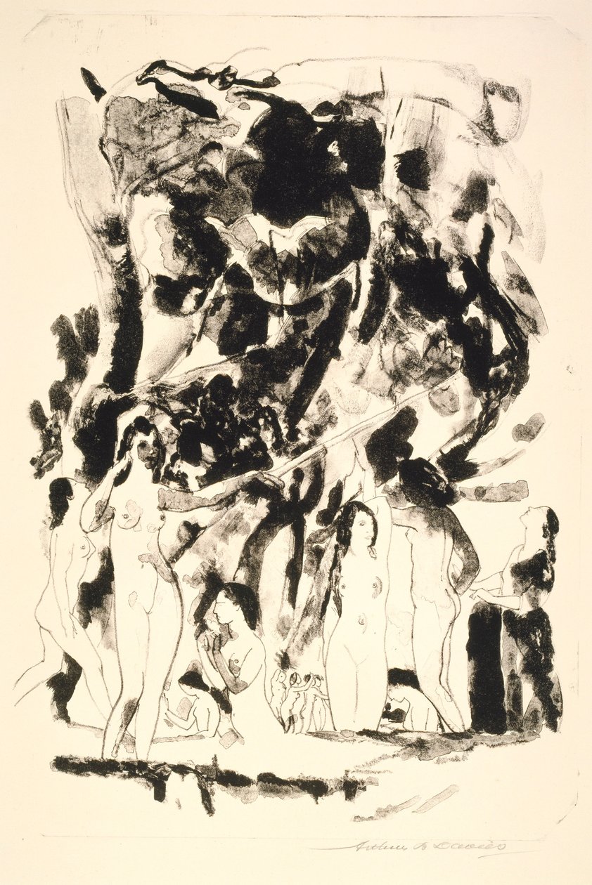 Szüreti fesztivál alkotó: Arthur B. Davies