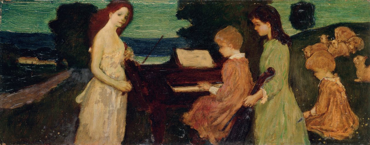 Zene alkotó: Arthur Bowen Davies