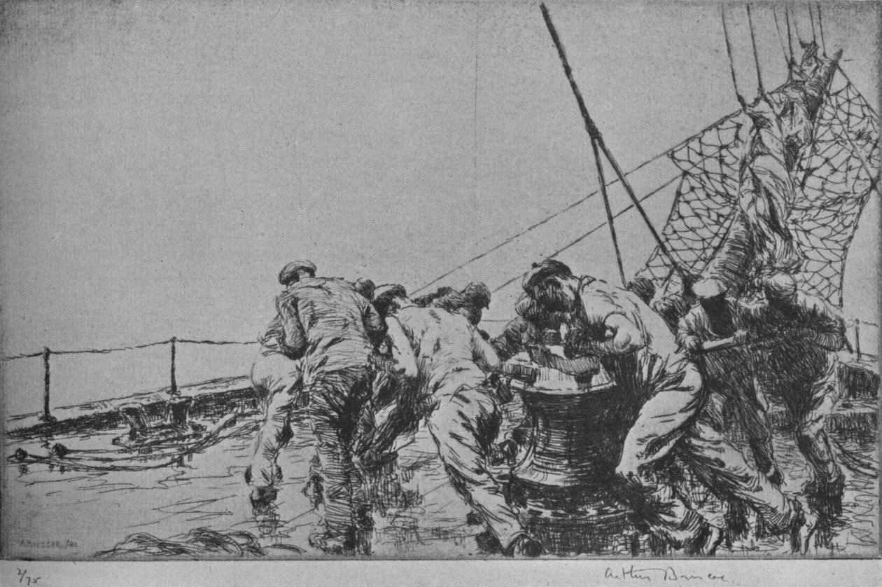 A Capstan, 1926 alkotó: Arthur Briscoe