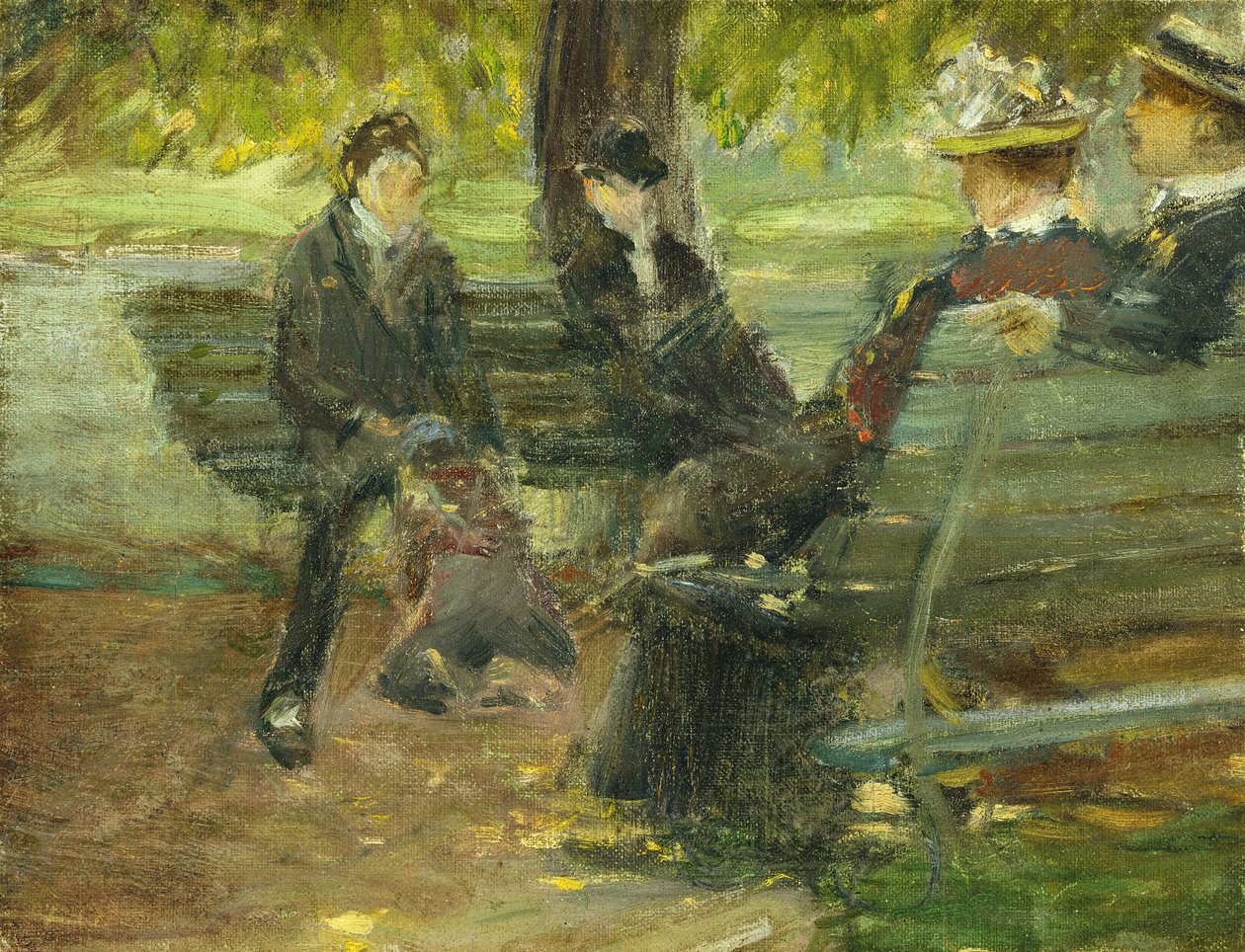 A parkban alkotó: Arthur Clifton Goodwin