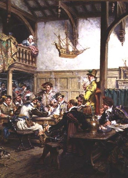 A Hajó Taverna alkotó: Arthur David McCormick