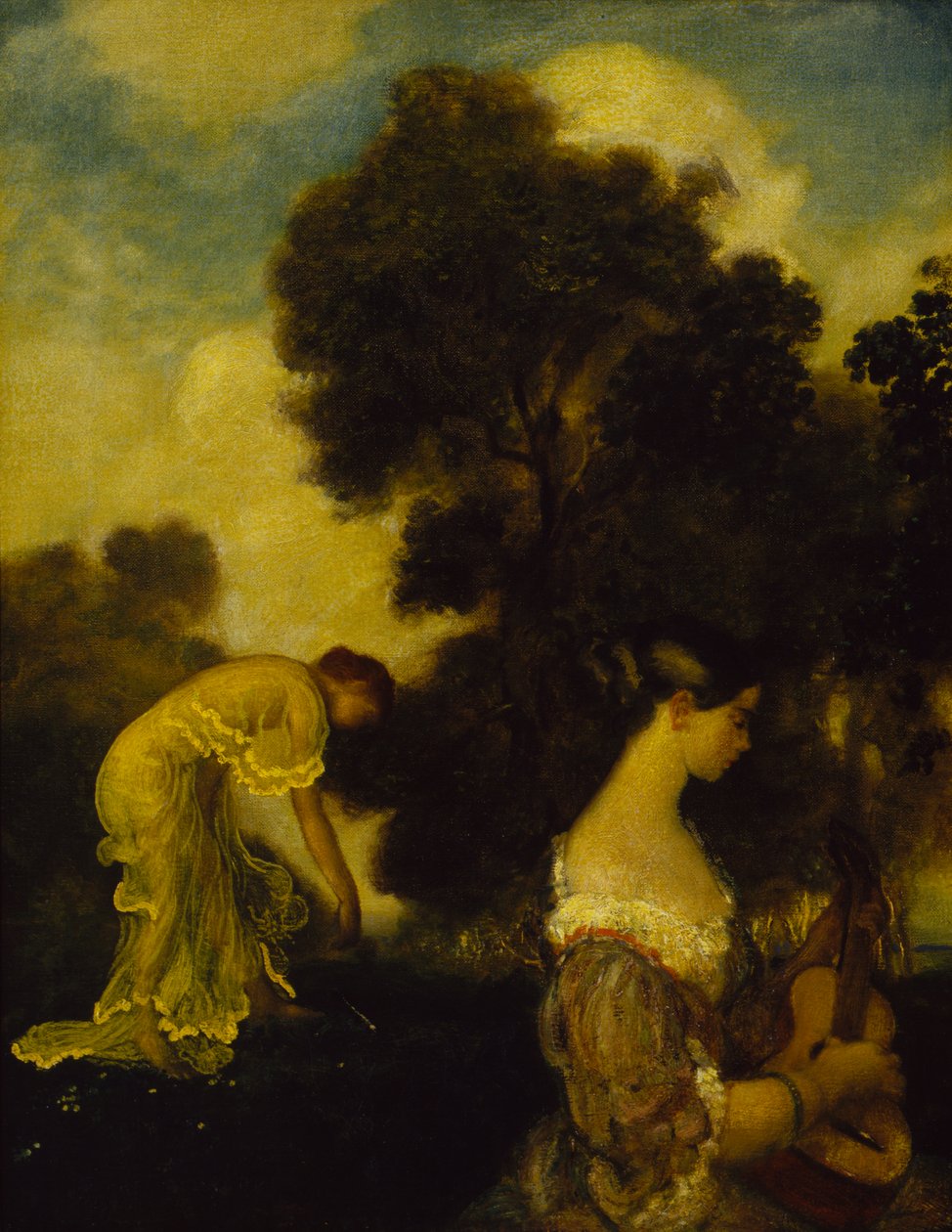 Evensong, kb. 1898 alkotó: Arthur Davies