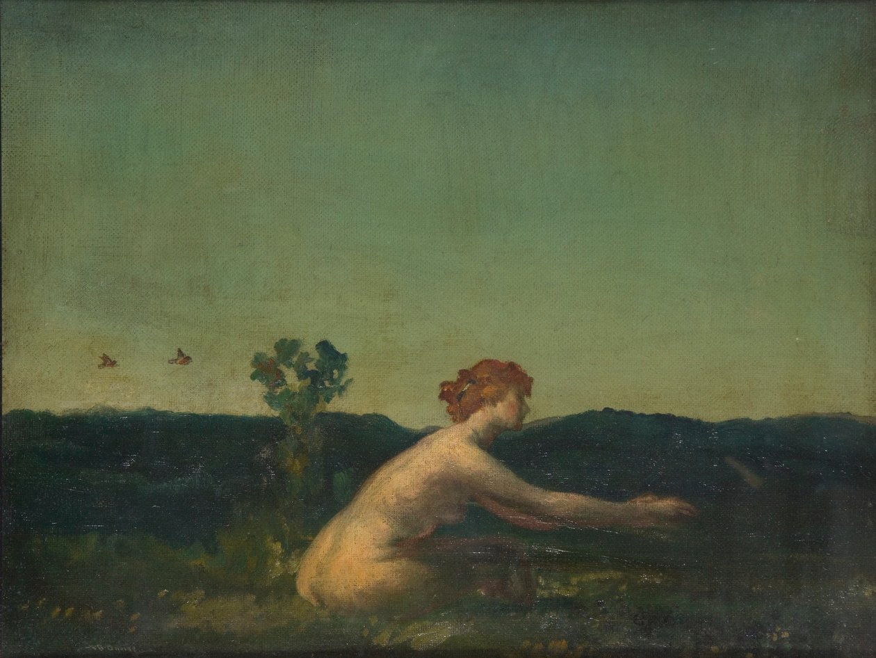 "Tavaszi este", 1882-1928 alkotó: Arthur Davies