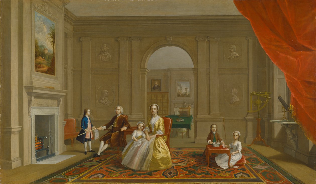 A John Bacon család alkotó: Arthur Devis