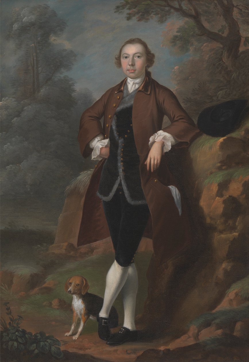 William Farington, Shawe Hall, Lancashire alkotó: Arthur Devis
