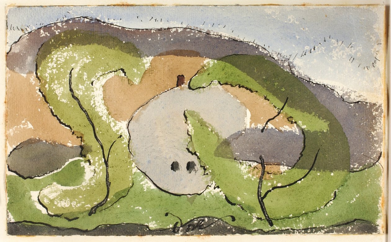 Cím nélkül (Tájkép) alkotó: Arthur Dove