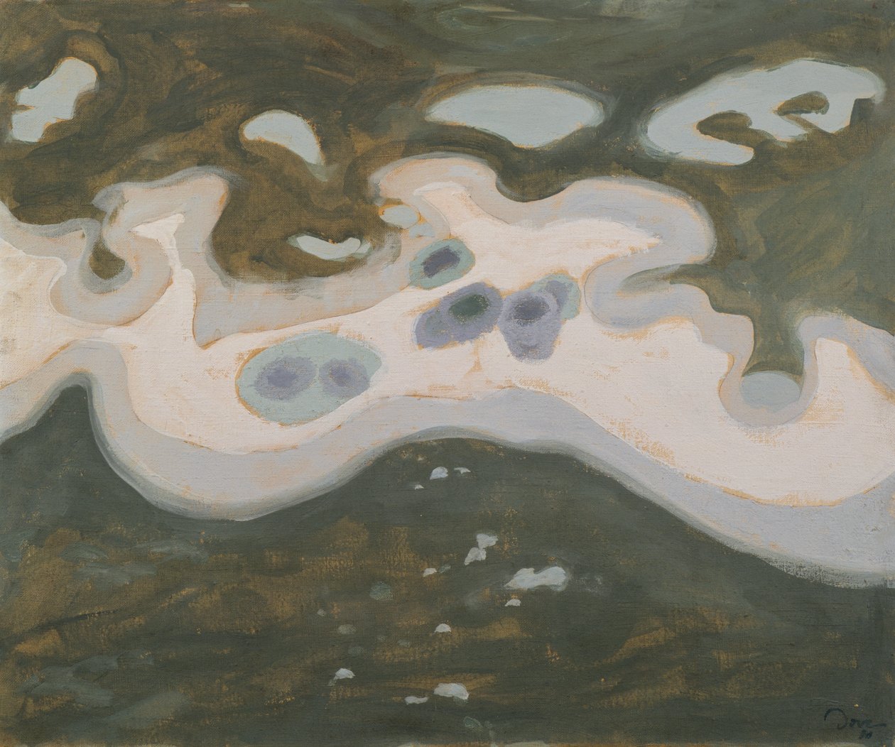 Hó a jégen alkotó: Arthur Garfield Dove