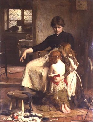 A gyermekek imája alkotó: Arthur Hacker