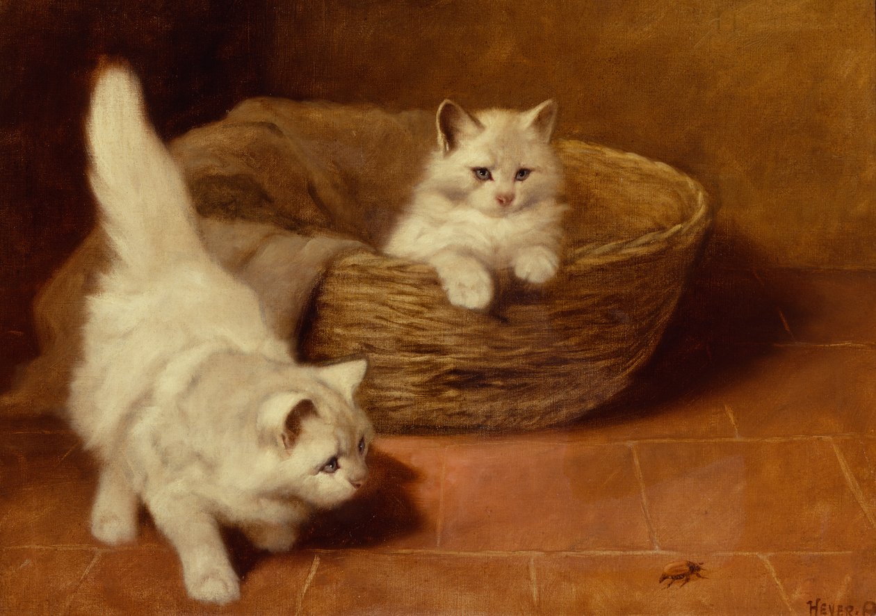 The Intruder (olaj, vászon) alkotó: Arthur Heyer