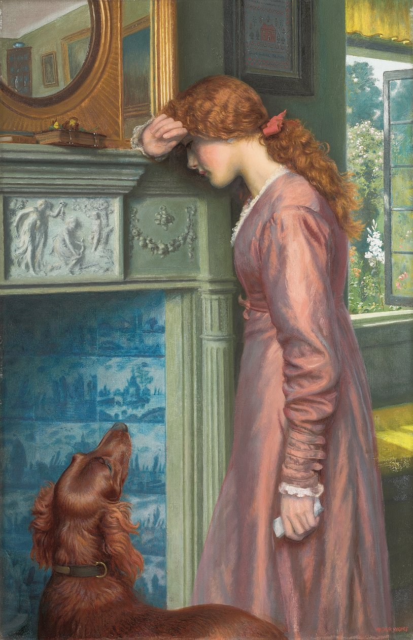Egy múló felhő alkotó: Arthur Hughes