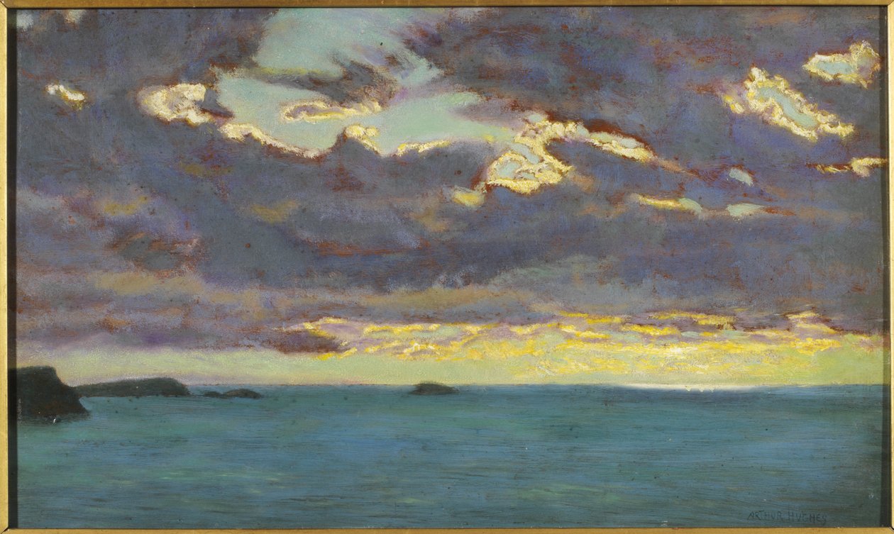 Pentire Pointból alkotó: Arthur Hughes