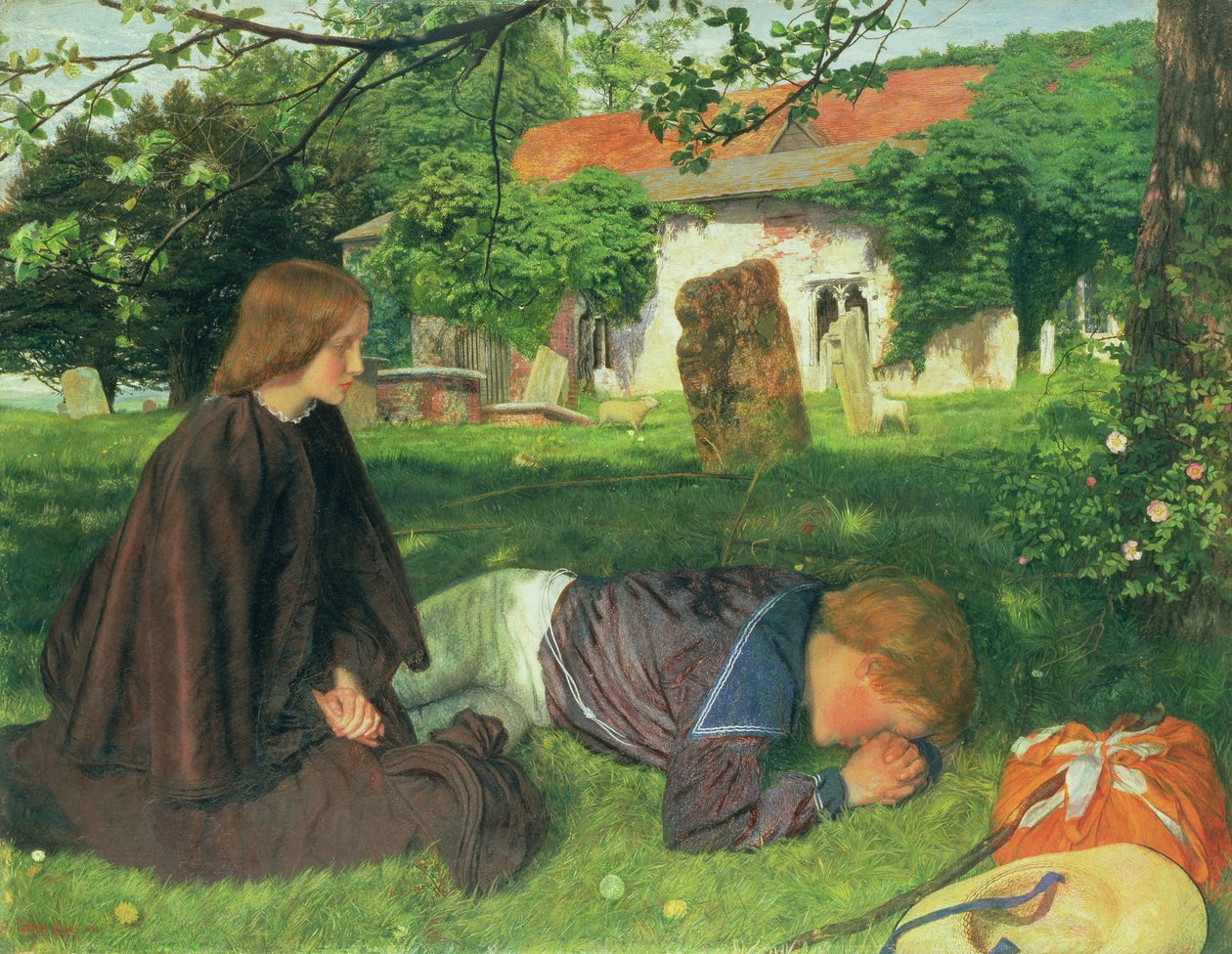 Haza a tengerből, 1862 alkotó: Arthur Hughes
