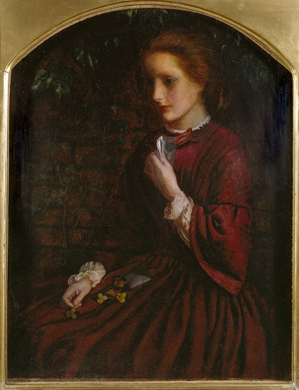 Árvácskák, 1860 körül alkotó: Arthur Hughes
