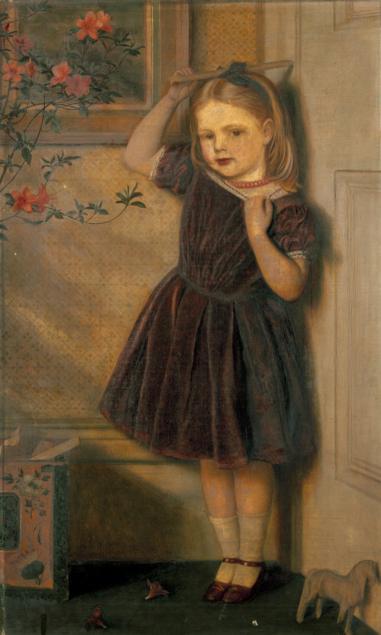 Cecily Palgrave portréja, 19. század alkotó: Arthur Hughes