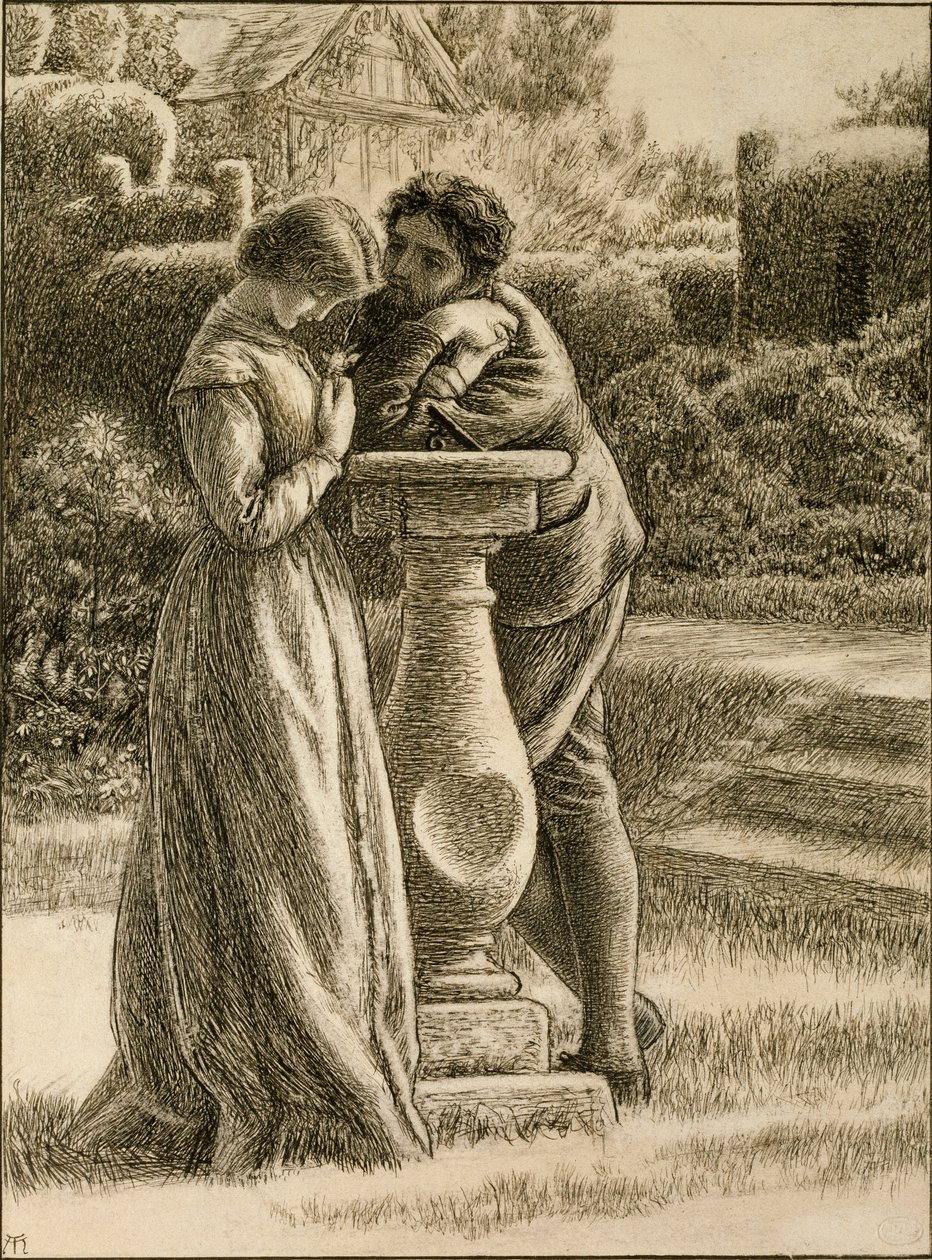 A számlap, 1871 alkotó: Arthur Hughes