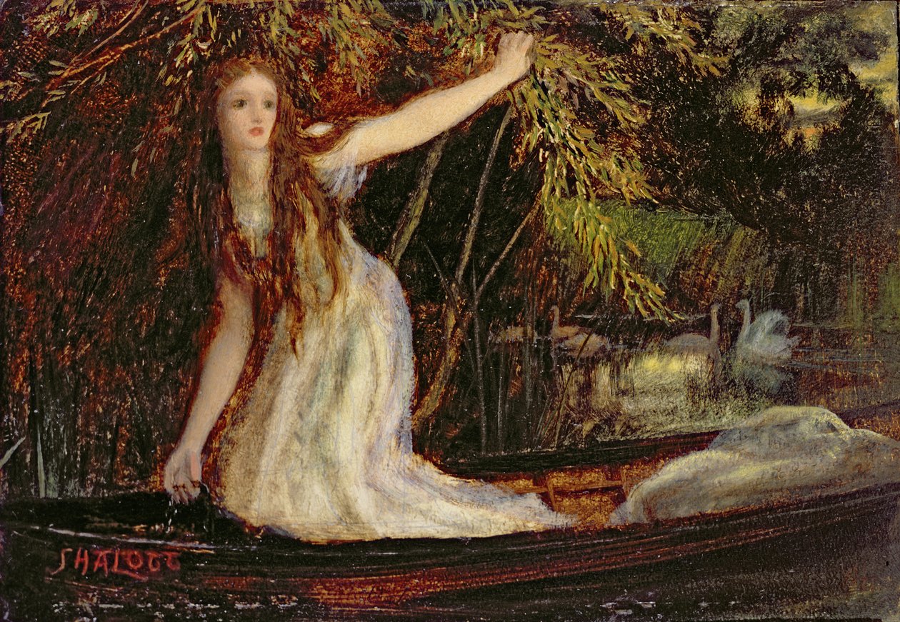 Shalott úrnője alkotó: Arthur Hughes