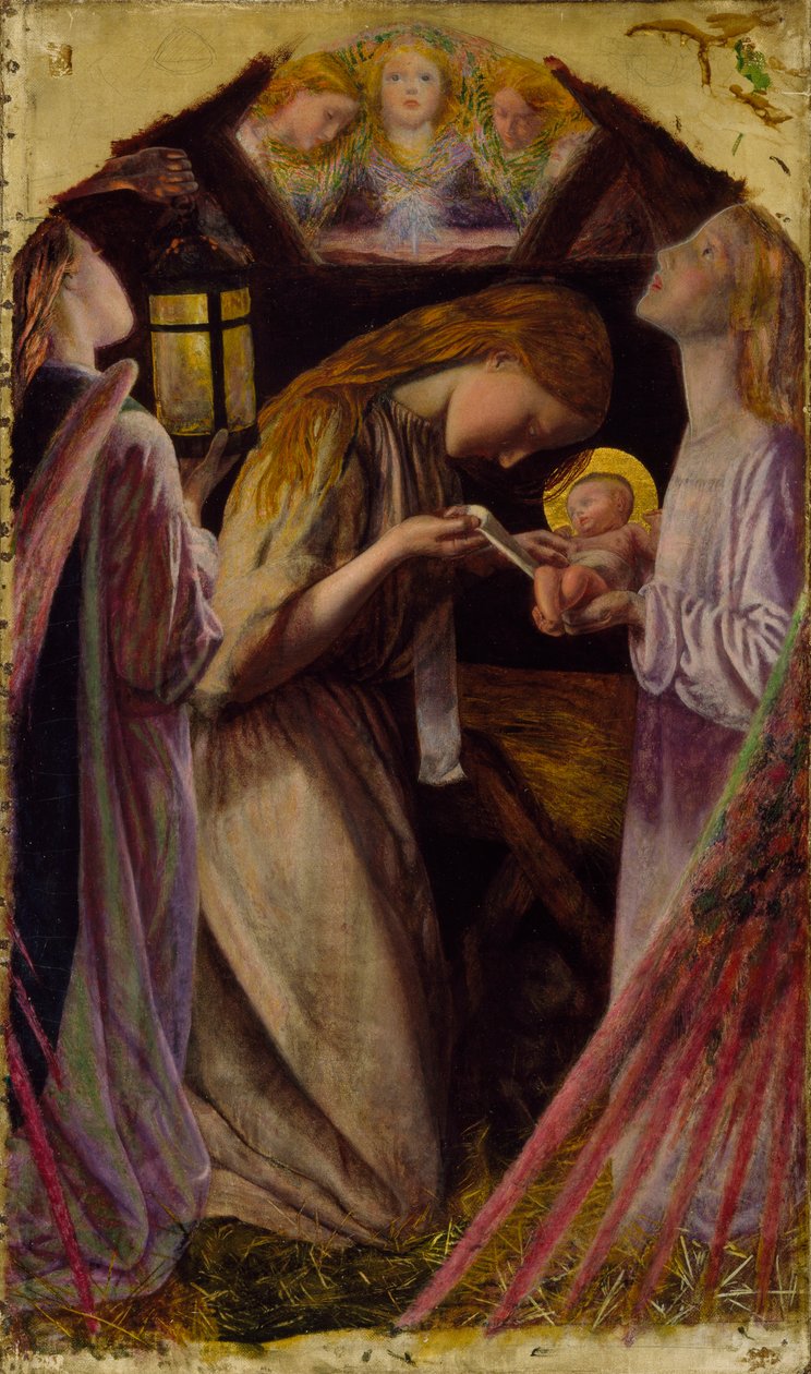 Születés, 1858 alkotó: Arthur Hughes