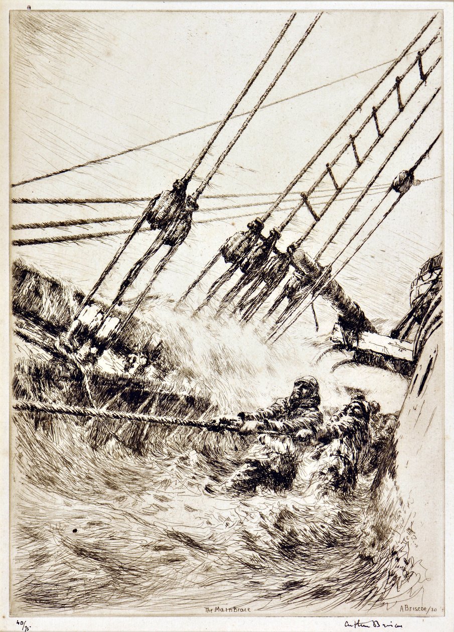 A főtartó alkotó: Arthur John Briscoe