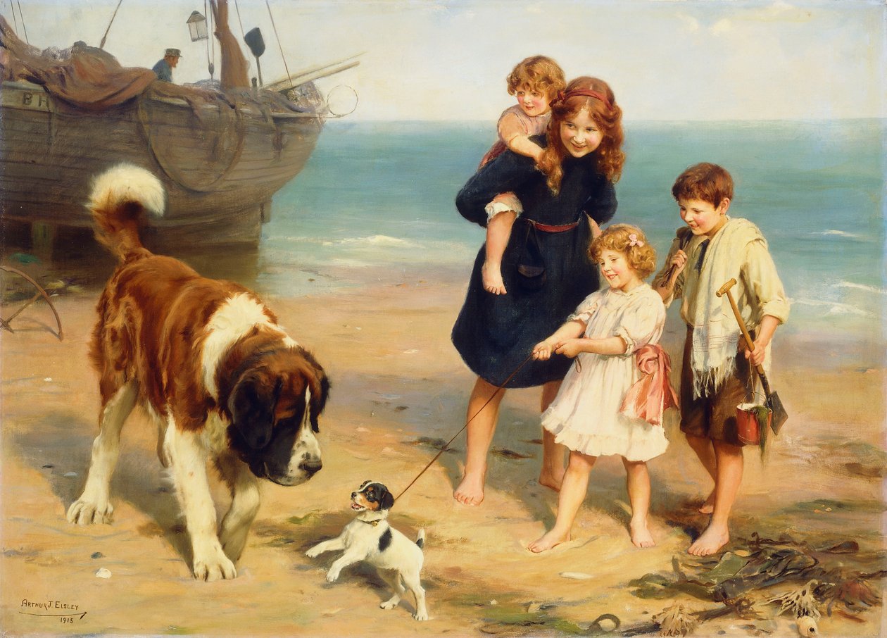 Nyári szórakozás alkotó: Arthur John Elsley