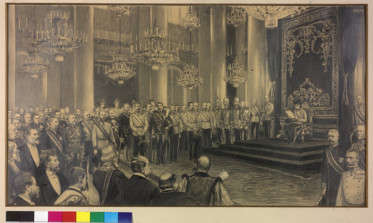 I. Ferenc József császár alkotó: Arthur Lajos Halmi